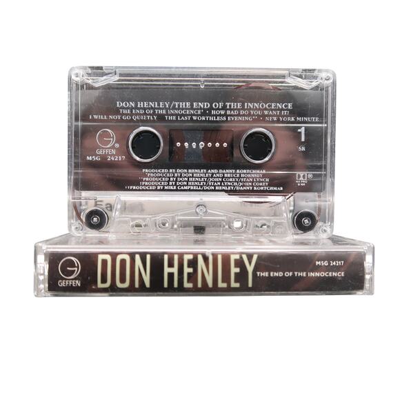 Eagles / Don Henley Audio Cassette Set of 4 Untested Vintage Classic Rock - Picture 11 of 11